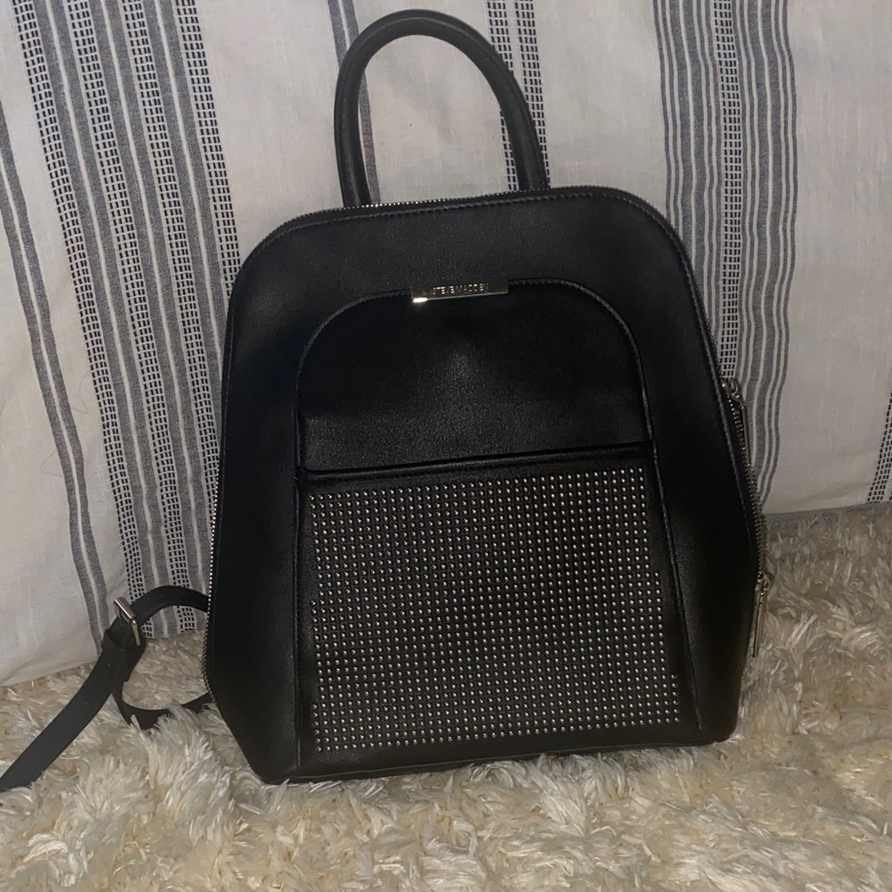 Steve Madden Stylish big  Black Backpack